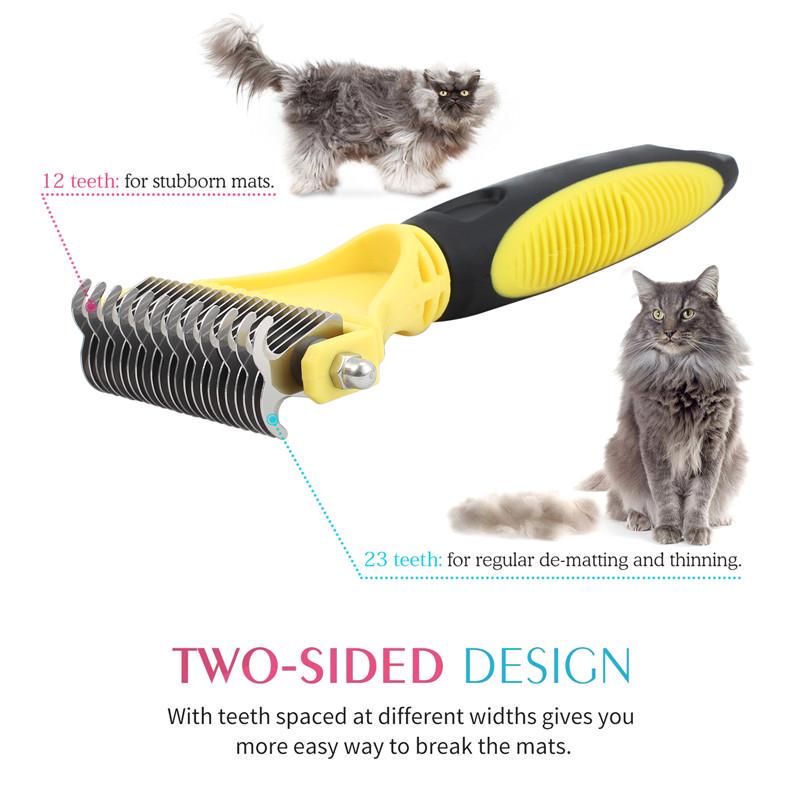 mat comb for cats