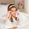 No Heat Curling Hair Band with Comb, Adjustable Drawstring Curler Headband, Women Overnight Tool for Long Thick Styling Tools