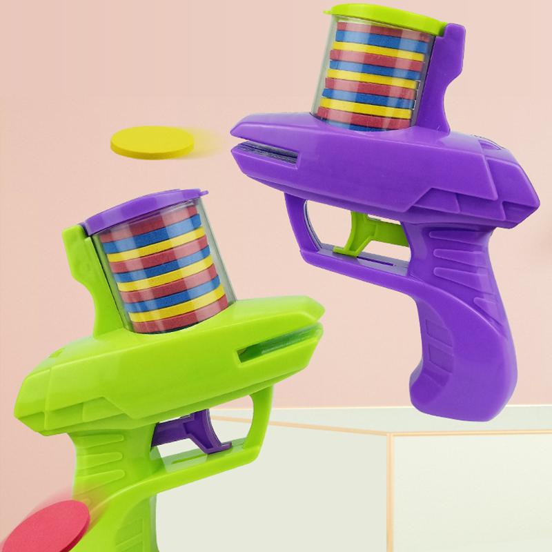 Foam Disc Blaster Toy Lightweight Easy Operate Durable Children Plaything Suitable for Backyard Activities Family Picnics Party Fun