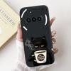 Para Funda Nothing Phone 3A A059 Lindo Dibujo Animado Panda Astronauta Silicona Suave Negro Mate Cubierta Para Nothing Phone3a Pro A059P Fundas