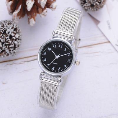 Damen-Quarzuhren, lässige Quarz-Mesh-Gürteluhr, analoge Armbanduhr, wasserdicht, Damen-Handgelenk-Zubehör, Armbanduhren