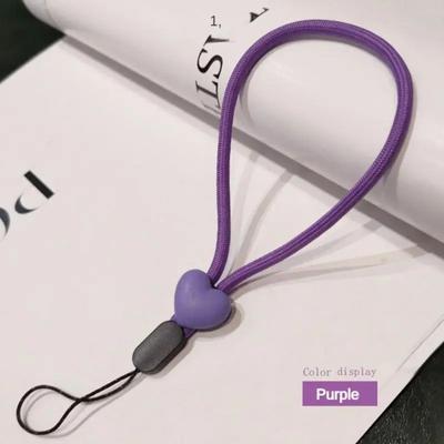 Simple Fashion Mobile Phone Phone Strap Colorful Short Wrist Strap Adjustable Elastic Mobile Phone Lanyard