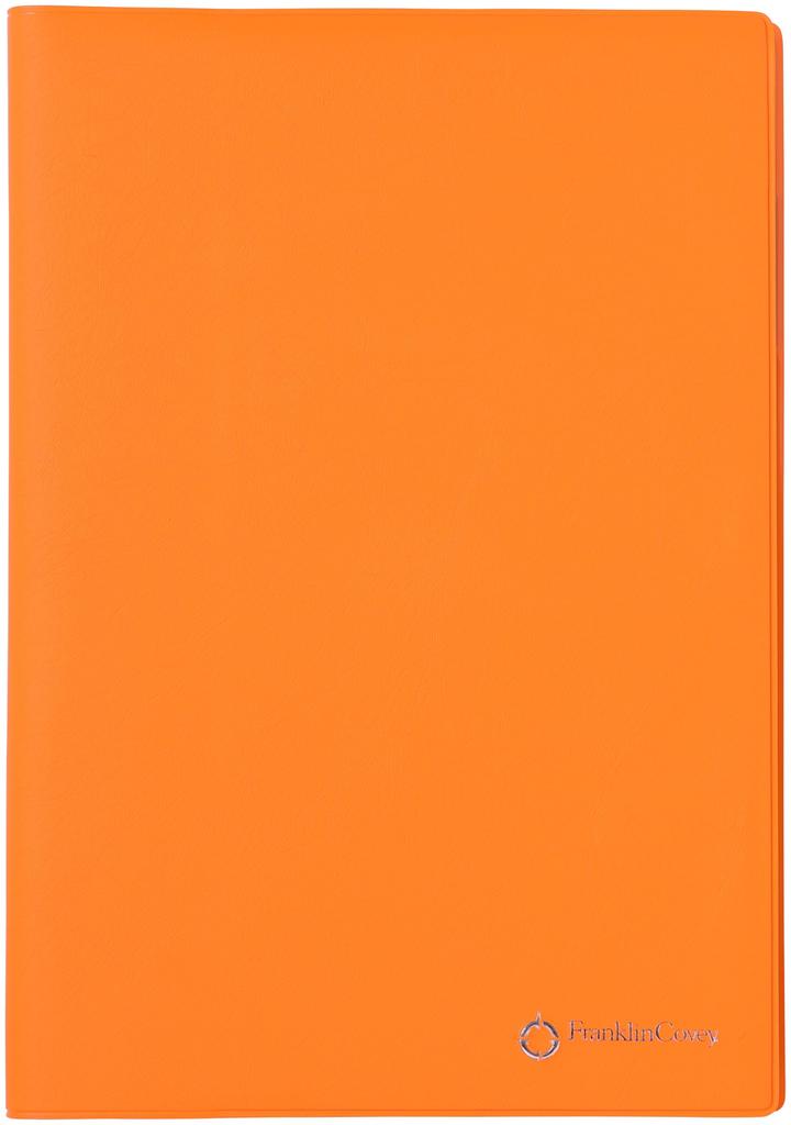 Franklin Planner B6 Daily Planner Vivid Color January 2025 Start Orange 86317