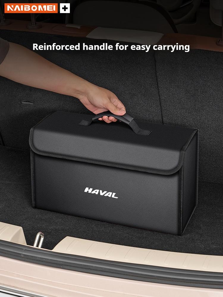 NEW Car Trunk Storage Box Organizer Foldable Container Bag For Haval Jolion H2 H3 H8 M4 H1 H7 H6 C50 F5 M6 M1 Dargo Coupe F7X F7