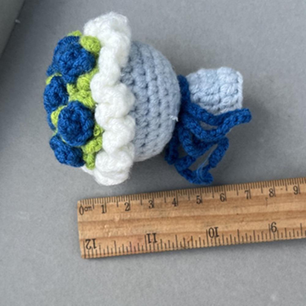 Sunflower Crochet Flower Rose Pendant Creative Artificial Flowers Gift