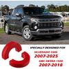 Tow Hook Covers Fit For Chevy Silverado 1500 2007-2026/GMC Sierra 1500 2007-2018, Ized Car Tow Hooks Compatible With Chevrolet Silverado 1500