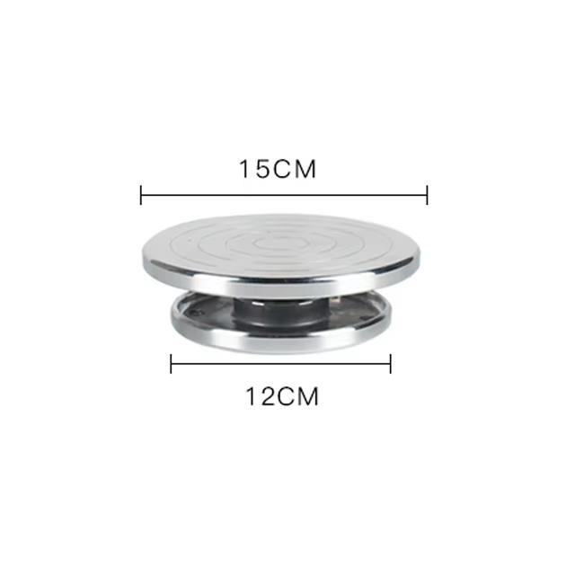11-25cm Stainless Steel Turntable Clay Crafts Pottery Mold Accessories DIY Clay Turntable Ceramic Clay Bearings Turntable