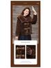 Women's Leopard Print Fur Collar Leather-Fur Jacket – Autumn/Winter Fashion Short Coat