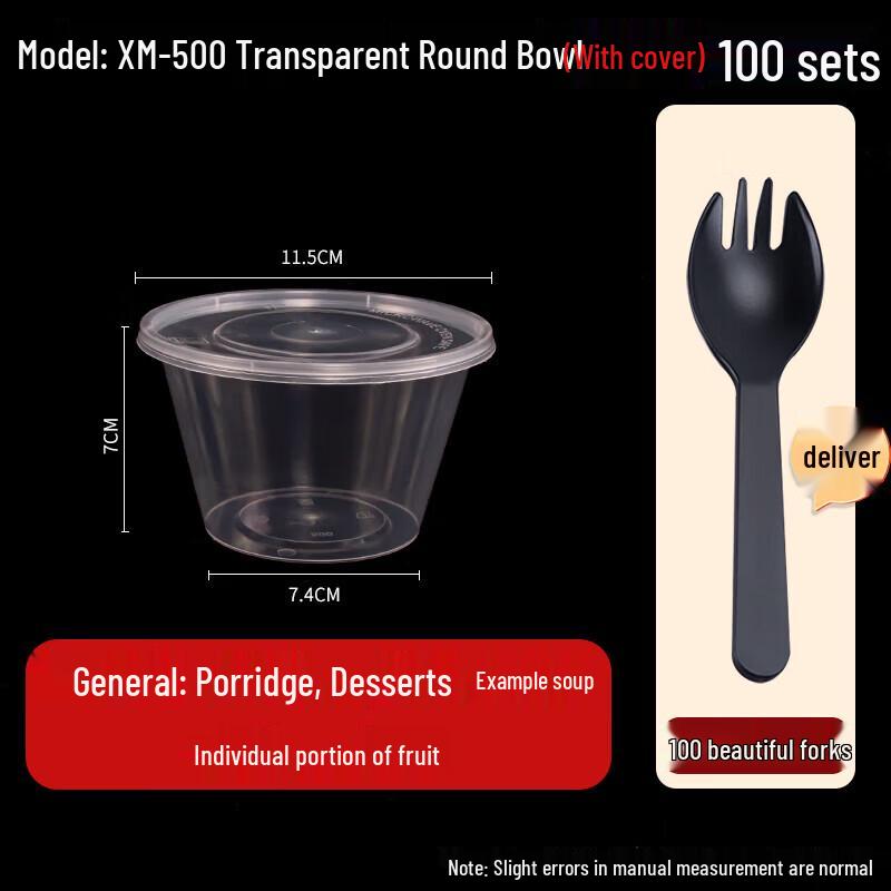 

Disposable Food Takeaway Bowls