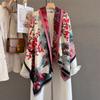 Luxury Winter Thick Warm Imitation Cashmere Scarf For Women Fashion Print Shawl Casual Blanket Wrap Bufanda Hijab Stoles Echarpe
