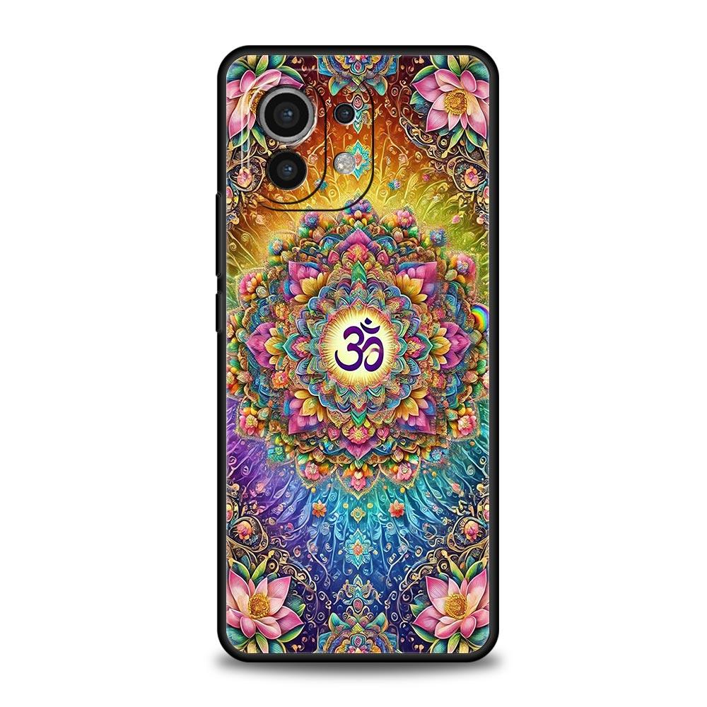 Indian Pattern Mandala Phone Case Cover for Xiaomi Mi 17 15 14 13 12 11 Ultra 15T 14T 13T 12T 11T Pro Lite 5G Soft TPU Shell Bag