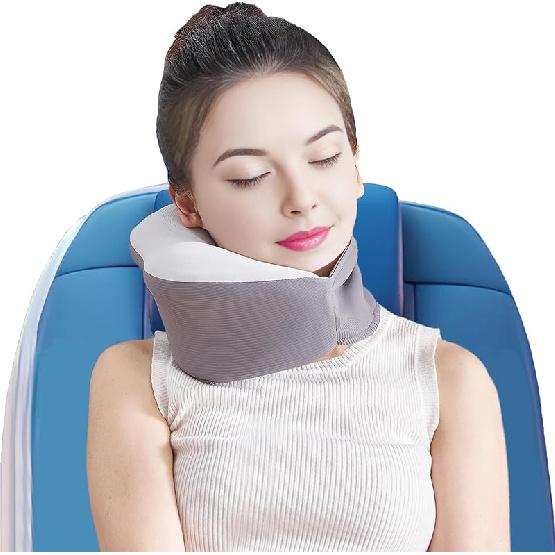 Travel Pillow for Neck Support,Neck Pillow Airplane,Travel Neck Pillows for Airplanes,Airplane Neck Pillow for Long Flights,Sleeper Hold Pillow