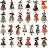 50Pcs Cute Cartoon Witch Girl Magic Anime Stickers Decals Laptop Motorcycle Phone Luggage Guitar Decoration Sticker Kids Toys