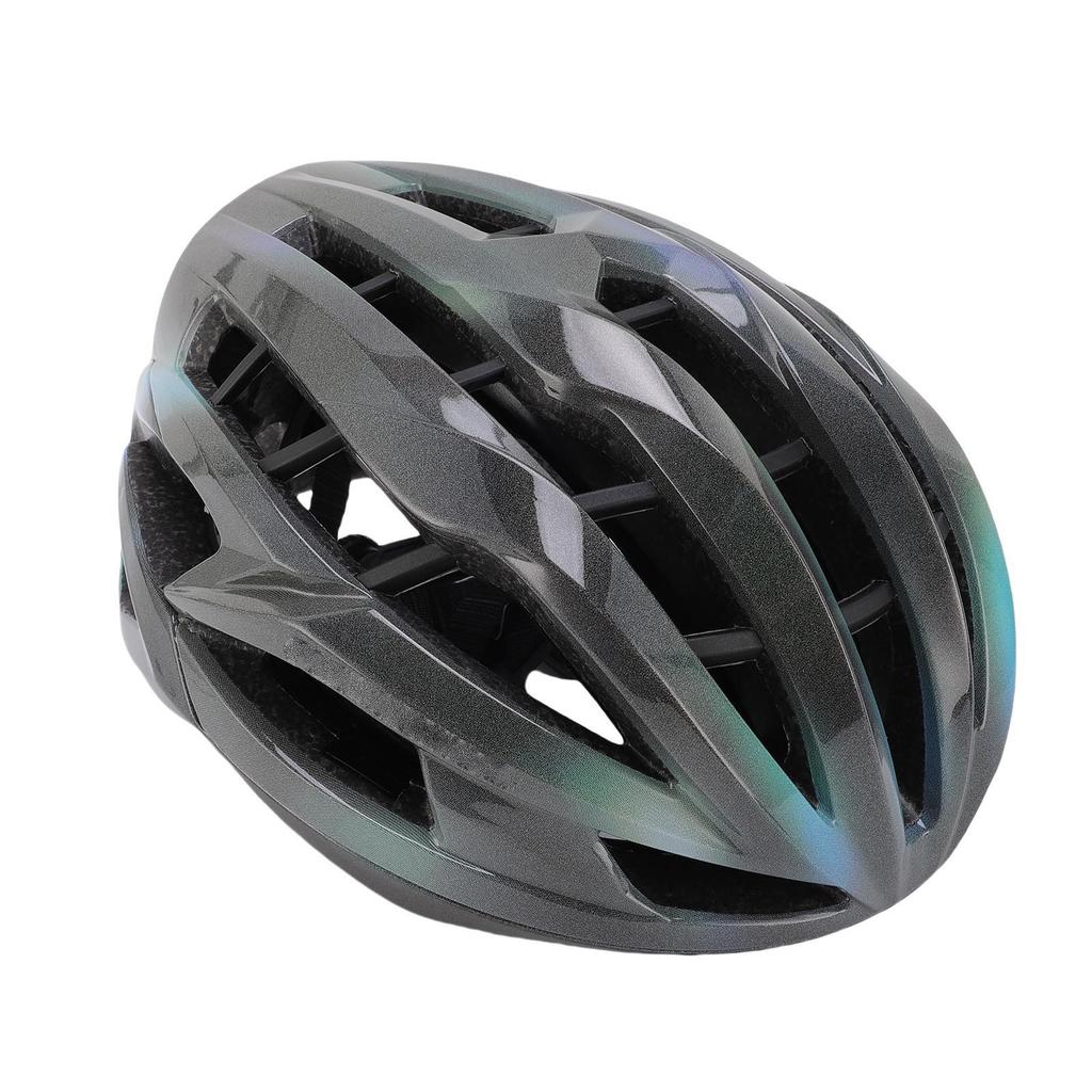 Cycling Helmet Lightweight Shock Absorbing Breathable Road Bike Helmet for Men Women Dreamy Aurora Color M