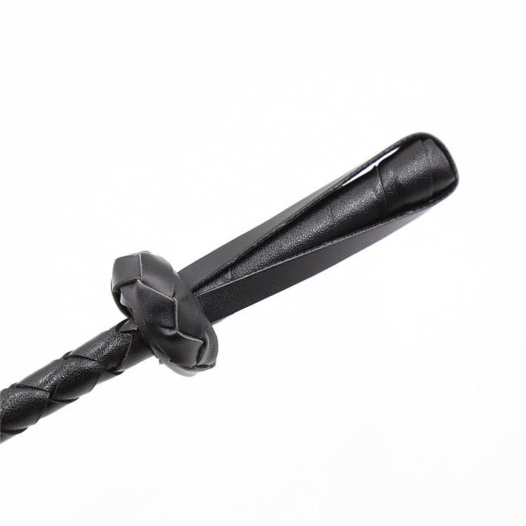 56cm PU Leather Riding Crop Whip - Fetish Sex Toy for SM Spanking Bondage Adult Game for Women