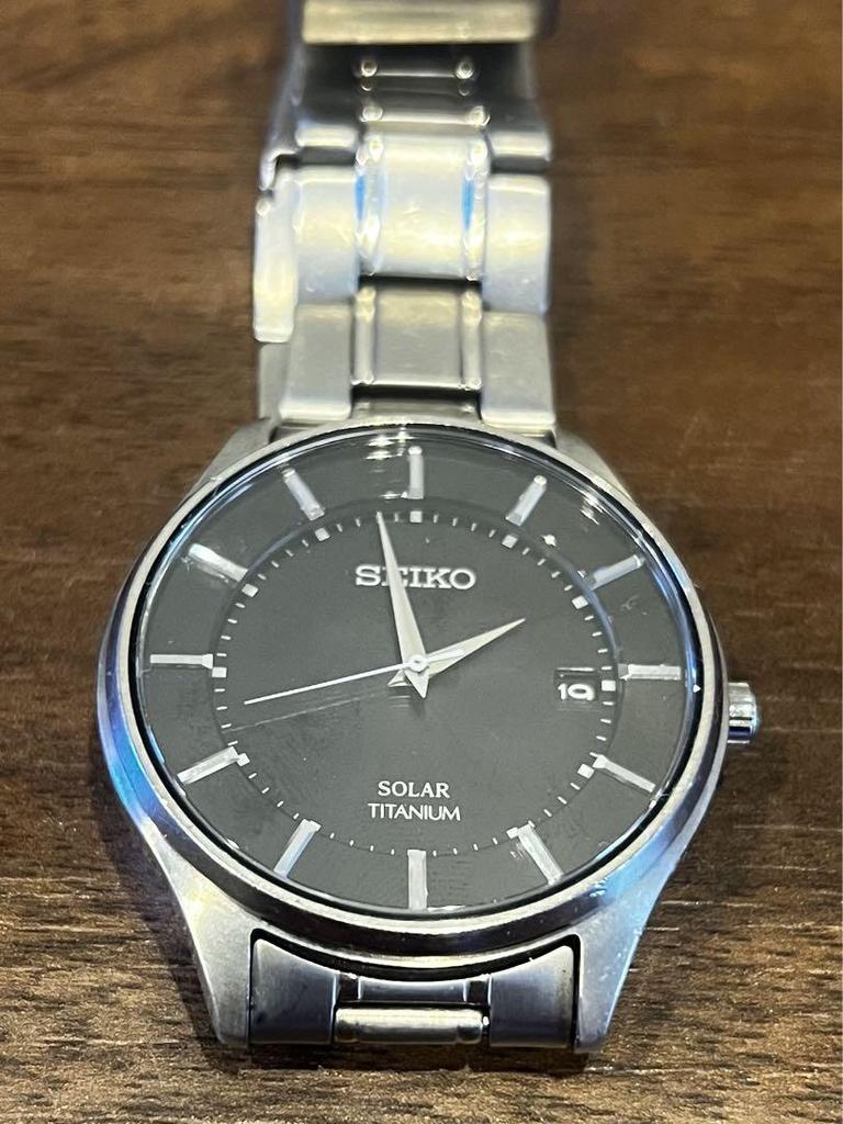 [USED] SEIKO Solar Titanium Watch