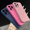 Luxury Liquid Silicon For Magsafe Wireless Charge Case for iPhone 16 16E 15 14 Plus   Pro Max 11 Matte Soft Shockproof Cover