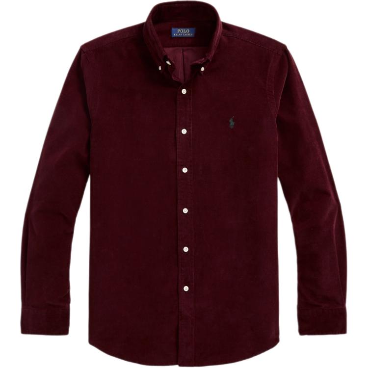 

Polo Ralph Lauren Классическая хлопковая вельветовая рубашка с длинным рукавом Мужские рубашки 710811684-020 XXL