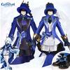 Focalors Genshin Impact Cospaly Costume Adult Party Dressing Anime Show Clothing