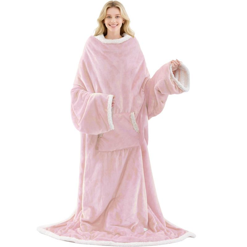 Wearable Electric Heated Blanket With Smart Temperature Control And Machine-washable