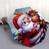 1pc Christmas Santa Claus Reindeer Automatic Opening Folding Umbrella with Holly Berries Design, Portable 3-Fold Outdoor for Fans, Travelers, Daily Us