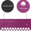 3-in-1-Massage-Akupunkturmatte mit einer Rolle für Rücken und Nacken