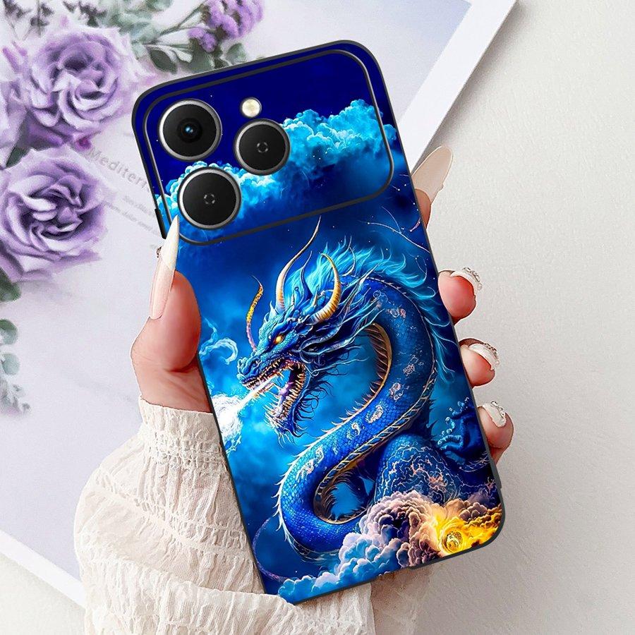 For Tecno Spark 40 Spark40 C Phone Case TPU Shell Luxury  Painted Soft Silicone Coque For Tecno Spark40C Spark 40C Back Cover