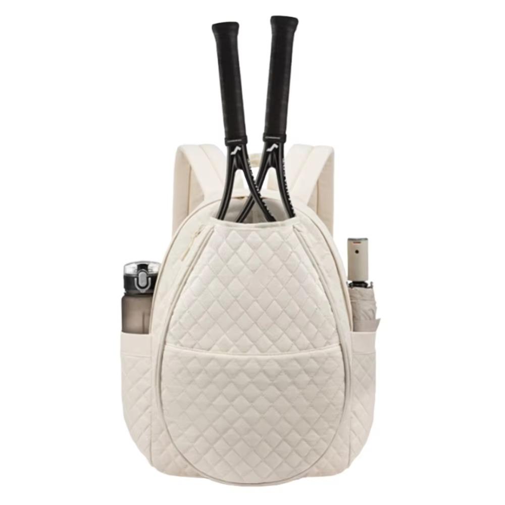 Zipper Closure Tennis Crossbody Backpack Waterproof Tennis Racket Bag  Home Fitness