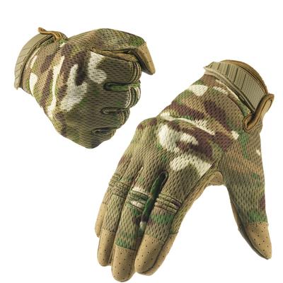 Männer Frauen Multicam Taktische Handschuhe Rutschfeste Armee Militär Fahrrad Airsoft Motorrad Schießen Paintball Arbeitsausrüstung Camo Vollfinger