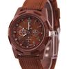 Fashion Nylon Strap Men's Watch Cloth Strap Military Watch Trendy Night Light Needle Sports Watch Men's and Women's Watch