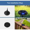 Solar Buried Light Dusk To Dawn Fence Lamp Led Lawn Rgb Ground Lights Outdoor For Garden Waterproof Cool White Street Warm White