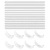12/20 Silicone Invisible Clear Rings Size Adjuster Tighten Reducer Jewelry Silicone Cushions for Adjustable Size Comfort