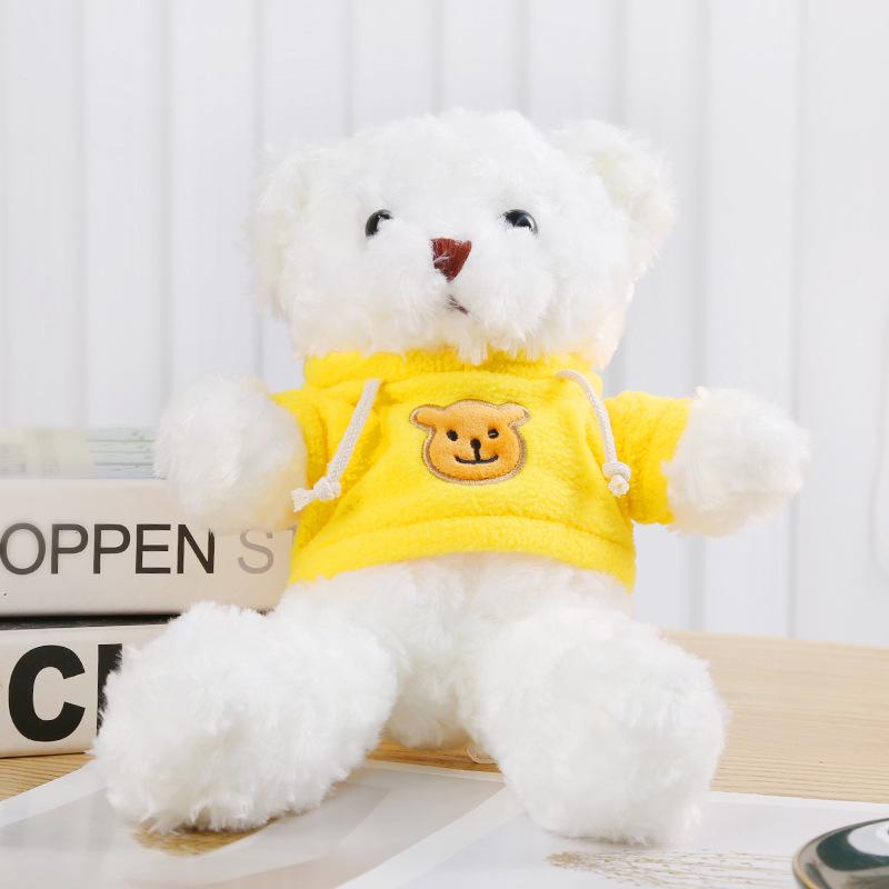 Teddy Bear Plush Hoodie Doll - Cute Activity Gift with Logo Print