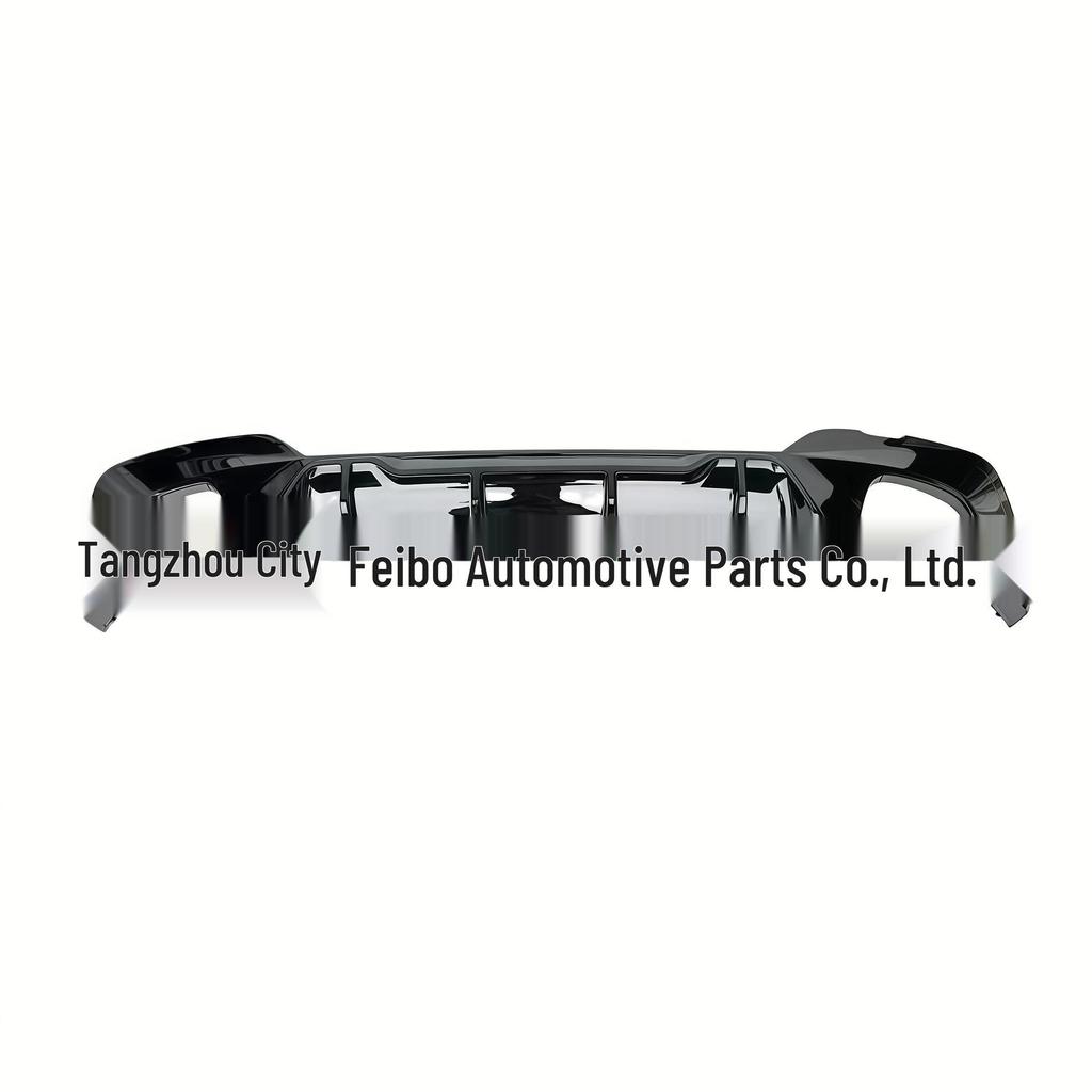 BMW New 3 Series (2019+) G20 G28 MP Style Rear Diffuser with Dual Side Dual Outlet, Round & Square Hole Tail Lip.