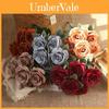 Rose Silk Flowers Party Decoration For Weddings And Celebrations