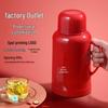 BaShiTing 1L Glass Lined Insulated Thermos Flask