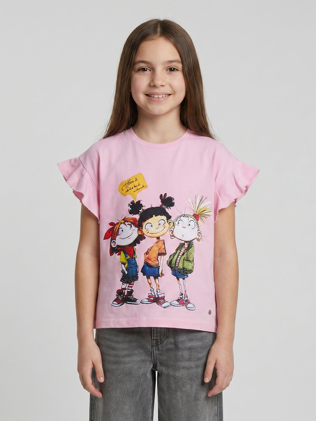 Monte Carlo Girl Regular Fit Pink Top 4-5 Years розовый