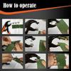 20 Sets Snap Fastener Tool Kit Heavy Duty Snap Button Tool Kit