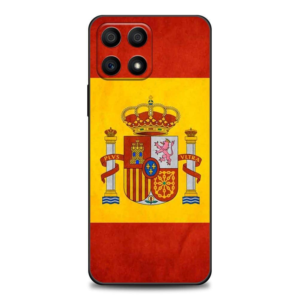 ESPANA Spanish Spain Flag Phone Case For Honor 50 30 10 Lite 30i 20 20e 9A 9C 9X Pro 8X Nava 8i 9 Y60 Cover Soft Silicone Cases