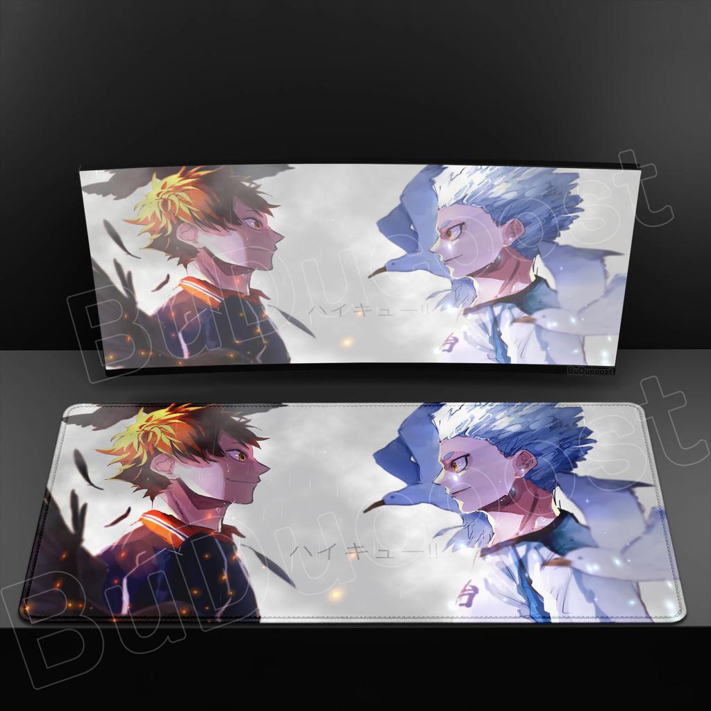New Anime Haikyuu Mouse Pad Rubber Carpet PC Gaming Table Mat Laptop Desk Pad XXL Non-slip Computer Keyboard Office Desktop Mats