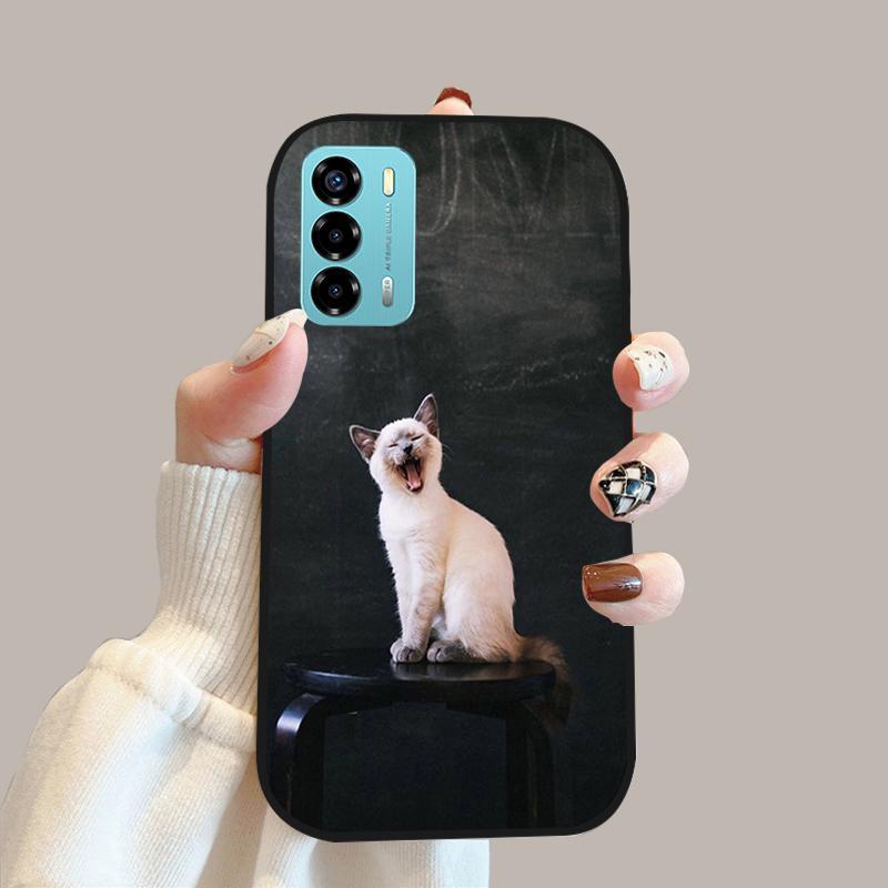 Für ZTE Blade V40 Vita Mode Hülle 8045 Weiche Silikon Rückseite Für ZTE Blade A72 Hülle A 72 4G Handy Schutzhülle Fundas Para