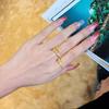 Trendy Wheat Ear Leaf Ultra-Fine Ring for Women - Fashionable, Stylish Index Finger Jewelry