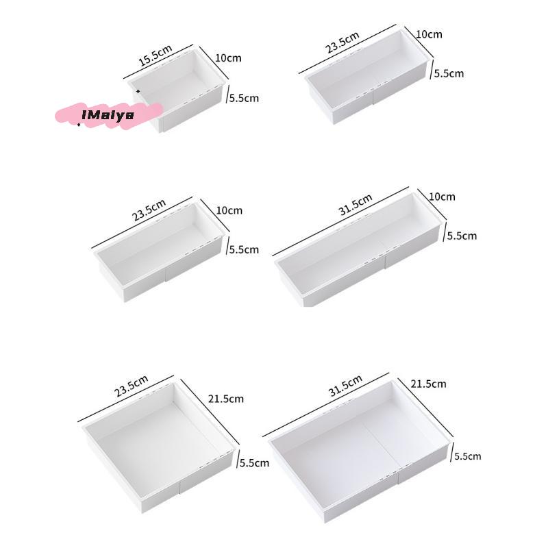 Universal Extendable Drawer Organizer Durable Plastic Multi-Size for Makeup Cosmetic Bedroom Dressers Tool Storage Desk