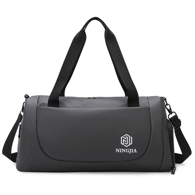 Sports dry and wet separation fitness bag, new multi-functional men's and women's shoulder handbag, short-distance storage travel bag