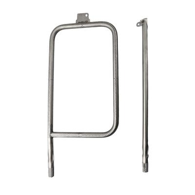 65032 56cm Tub Arzător Grătar din Oțel Inoxidabil 304 Pentru Grătar cu Gaz Weber Q300 Q320 Q3000 Q3200 Tub Arzător Accesorii BBQ