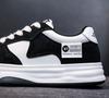 Damen Schwarz Flache Sohle Schere Schiefer Schuhe - Frühling/Herbst Lässiger Sport Sneaker, Vielseitiger Studenten Stil, 2026 Beliebter Trend.