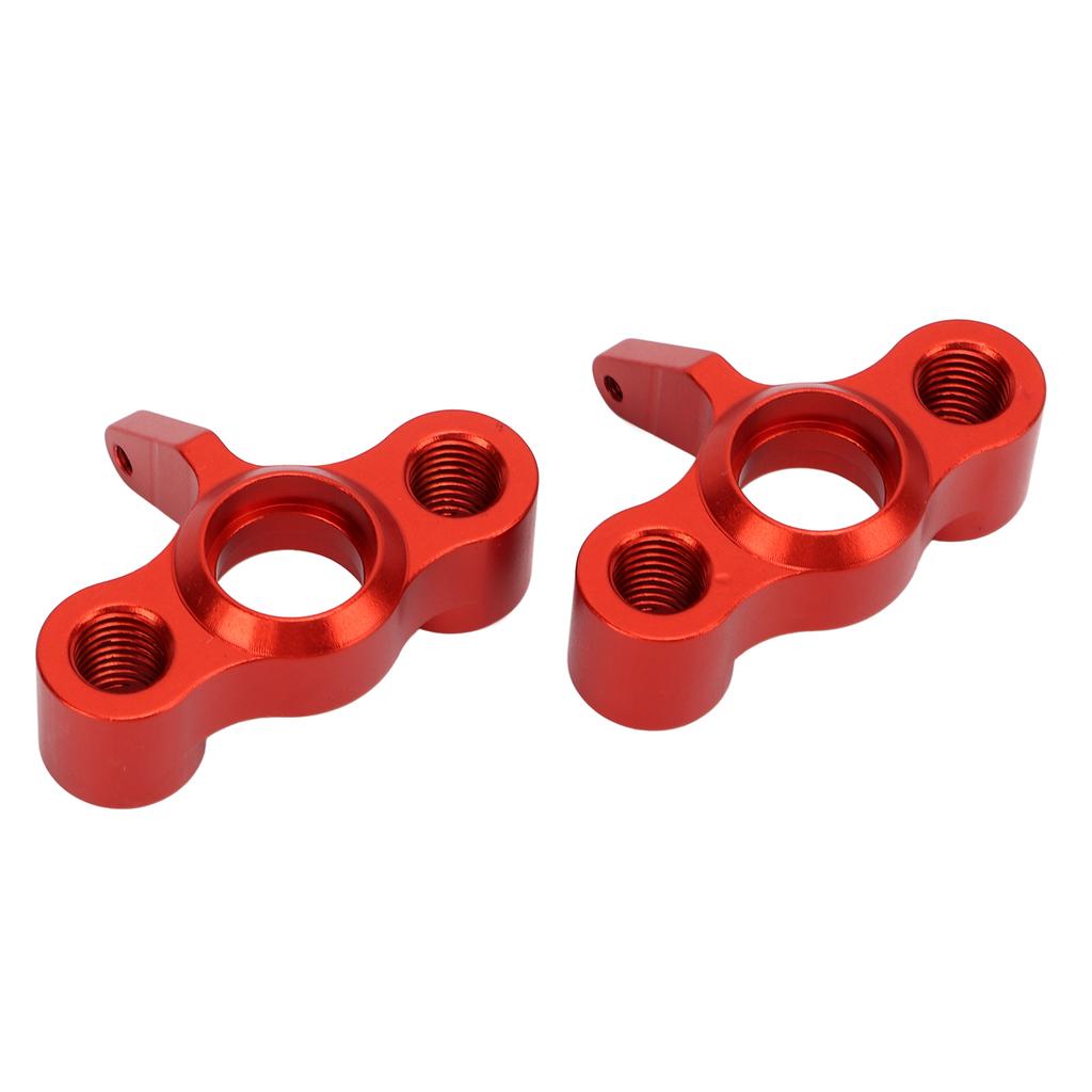 2Pcs RC Metal Steering Knuckles Replacement RC Aluminum Alloy Steering Hub Carrier for JLB 1Celsius10 Truck