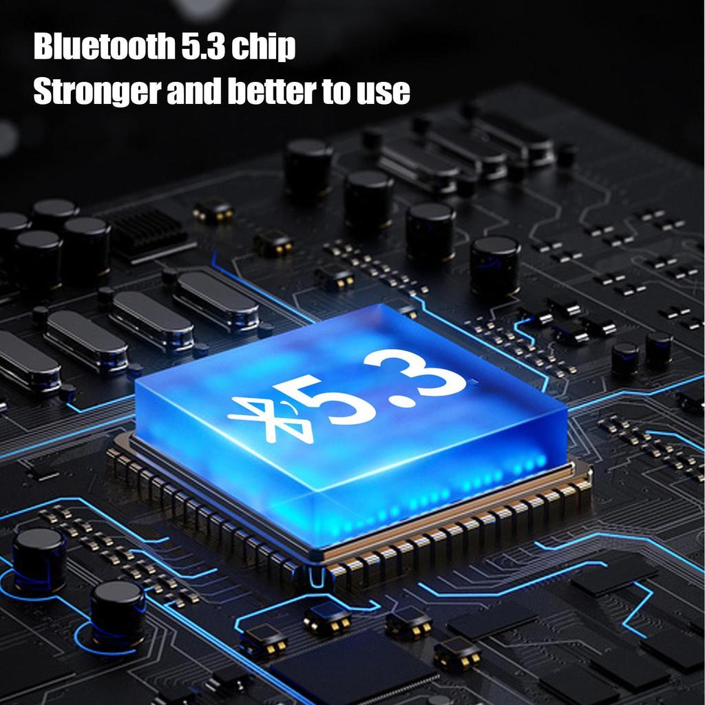 2-in-1 Bluetooth5.3 Adapter Transmitter Receiver Wireless Audio For Car Music Headphone Speaker AUXs Audio Adapter