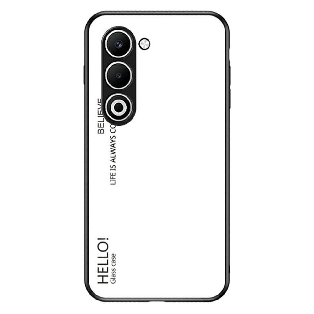 For Oppo A5 5G Case Anti-Scratch Tempered Glass+PC+TPU Phone Cover
