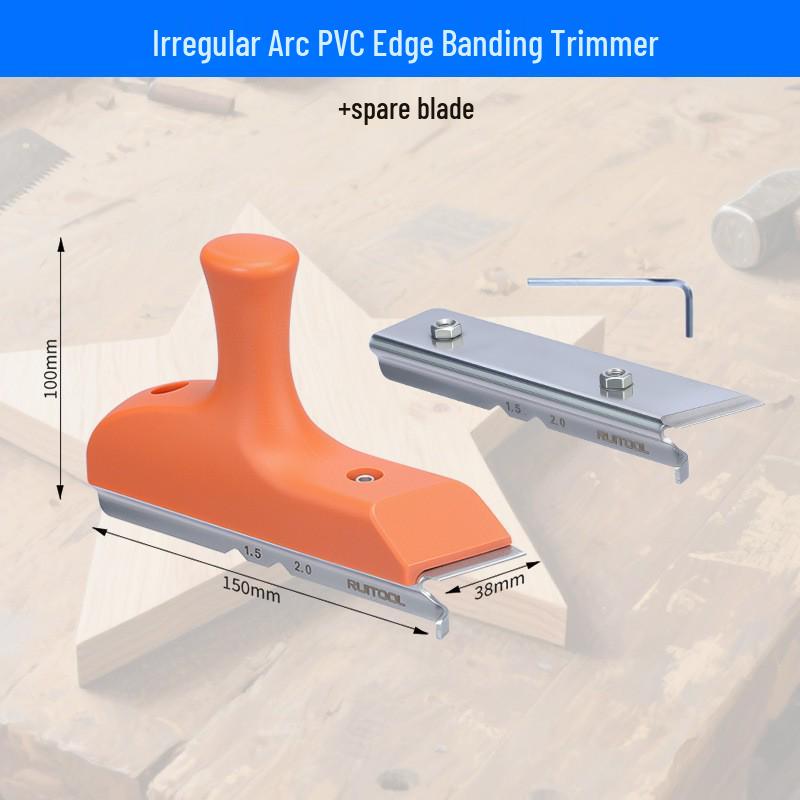 Edge Banding Trimmer & Chamfering Planer for Straight, Round, and Irregular Woodworking Angles